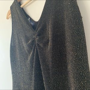 Gold Sparkle Top